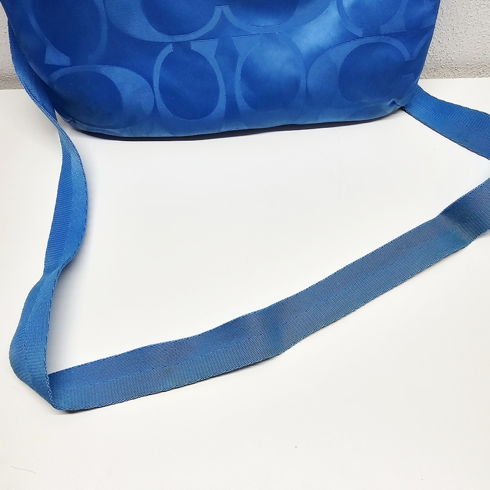 Coach Blue Crossbody Bag - Picture 9 of 15